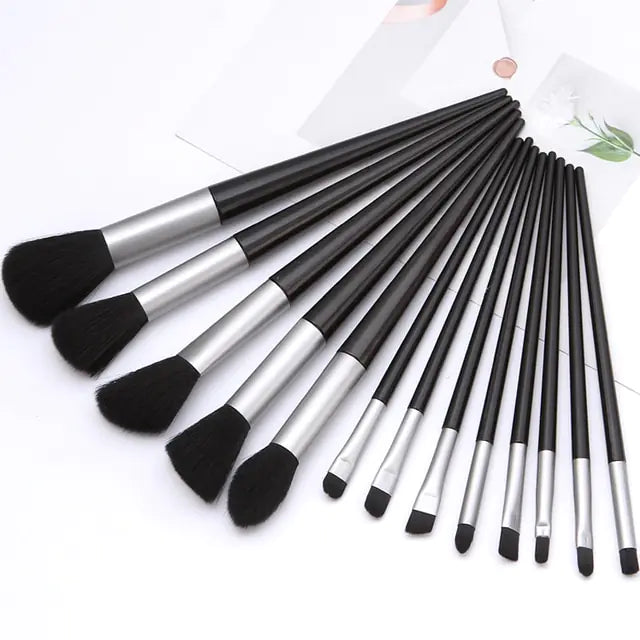 13Pieces Soft Fluffy Makeup Brushes Set