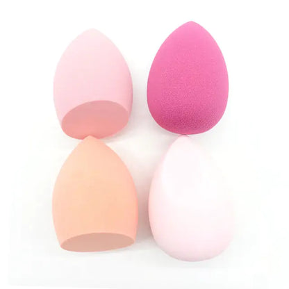 4 Pieces Makeup Sponge Powder Puff Dry And Wet Combined