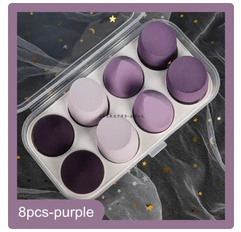 8 Pieces Makeup Sponge Set