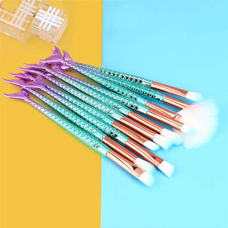 11-Piece Makeup Brush Set for Base,