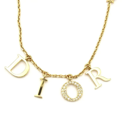 Gold Dee Necklace