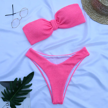 Set Bikini Pita Pengikat Rambut