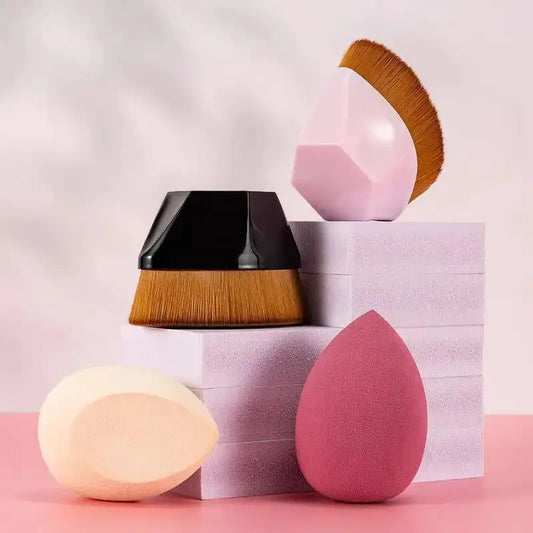 Set Kuas Blender Kecantikan/Foundation Belle &amp; Rose™