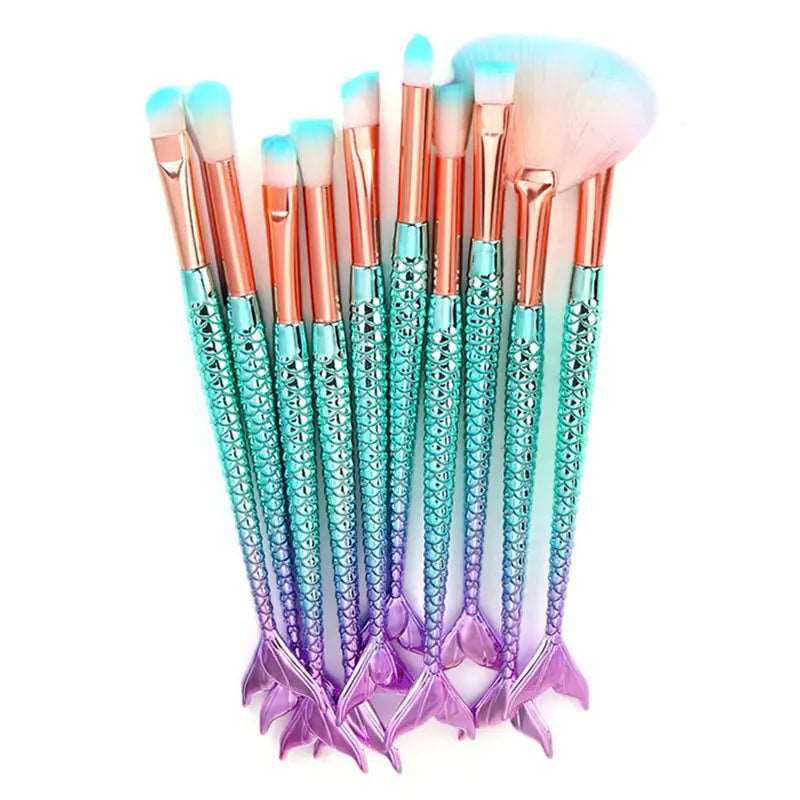 11-Piece Makeup Brush Set for Base,